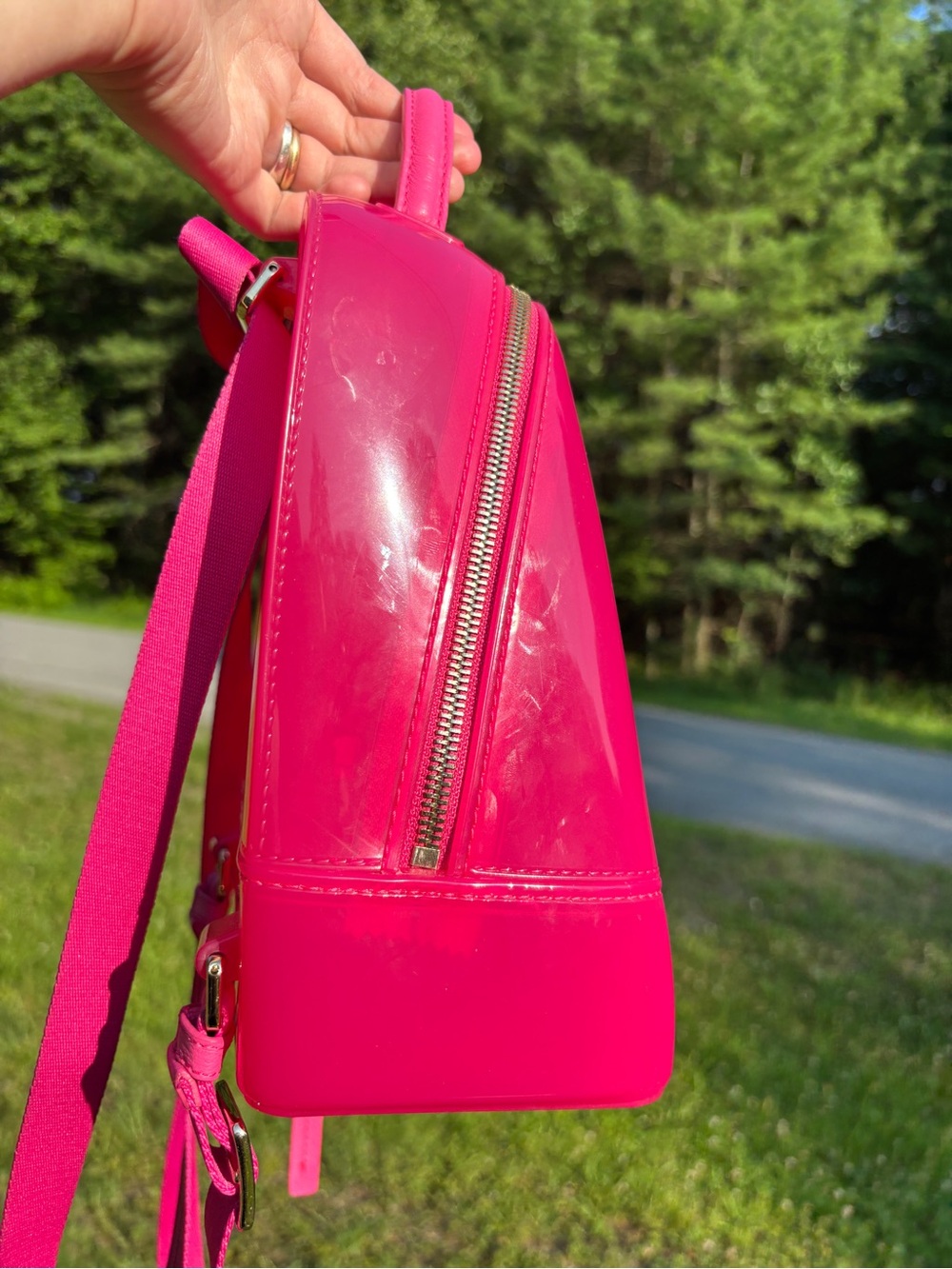 Furla Barbie Pink Candy Backpack - Picture 10 of 17